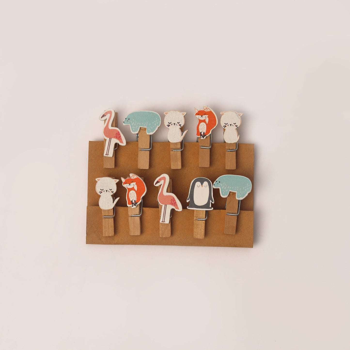 Wooden Clips, Animal